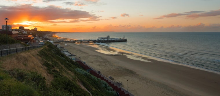 Pier sunrise