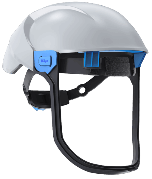 Dräger X-plore 8000 Helmet and Hood combination